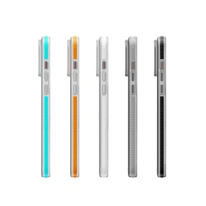Mey İthalat®  iPhone 15 Pro Max Line Magsafe Kapak - Gri