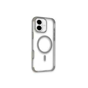 Mey İthalat®  iPhone 16 Hilton Magsafe Kapak - Titan Gri