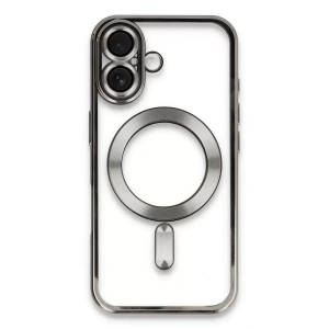 Mey İthalat®   iPhone 16 Kılıf Kross Magneticsafe Kapak - Titan Gri