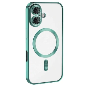 Mey İthalat®  iPhone 16 Kılıf Kross Magneticsafe Kapak - Turkuaz