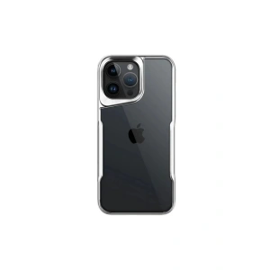 Mey İthalat®  iPhone 16 Pro Kılıf Boyi Silikon Kapak - Gümüş