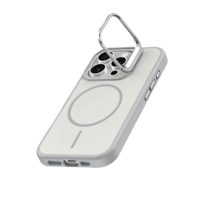 Mey İthalat®   iPhone 16 Pro Max Flexa Magsafe Kapak - Beyaz