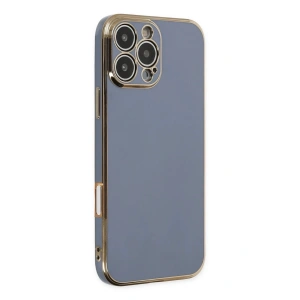 Mey İthalat®  iPhone 16 Pro Max Kılıf Volet Silikon - Mavi