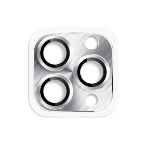Mey İthalat®  iPhone 16 Pro Max Pers Alüminyum Kamera Lens - Gümüş