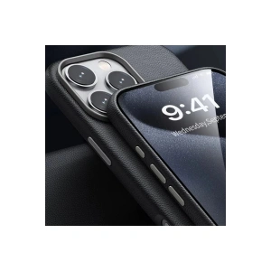 Mey İthalat®  iPhone 16 Pro Max Wonder Deri Magsafe Kapak - Bronz