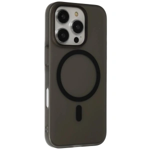 Mey İthalat®  iPhone 16 Pro Tuna PC Slim Magsafe Kapak - Siyah