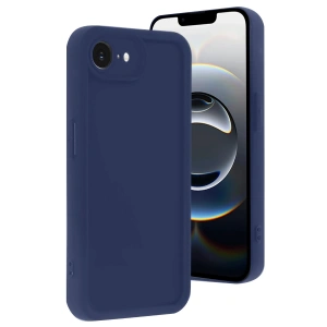 Mey İthalat®  iPhone 16E Kılıf Viera Silikon - Lacivert