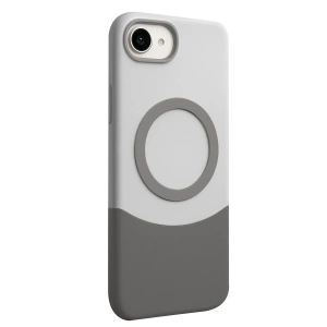 Mey İthalat®   iPhone 16E Velar Magsafe Kapak - Natural Grey