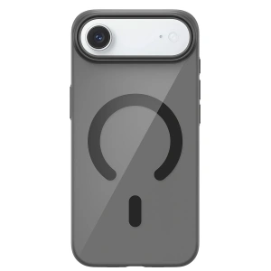 Mey İthalat®   iPhone 17 Air PC Blank Magsafe Kapak - Siyah