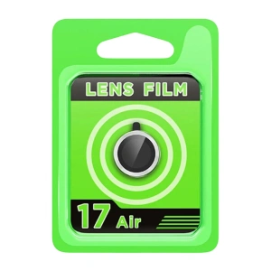 Mey İthalat®   iPhone 17 Air Raze Metal Kamera Lens - Gümüş