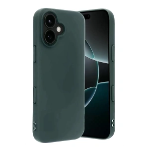 Mey İthalat®   iPhone 17 First Silikon - Koyu Yeşil
