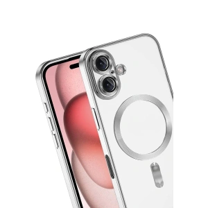 Mey İthalat®   iPhone 17 Kross Magneticsafe Kapak - Gümüş