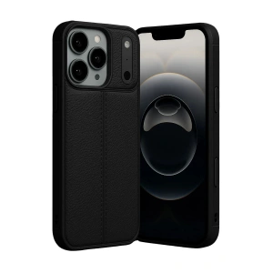 Mey İthalat®   iPhone 17 Pro Max Auto Focus Kapak - Siyah