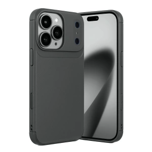 Mey İthalat®   iPhone 17 Pro Max Auto Focus Karbon Kapak - Gri