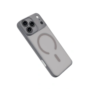 Mey İthalat®   iPhone 17 Pro Max Jota Lensli Magsafe Kapak - Titan Gri
