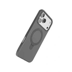 Mey İthalat®   iPhone 17 Pro Max Regal Magsafe Standlı Kapak - Titan Gri