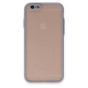 Mey İthalat® iPhone 6 Kılıf Montreal Silikon Kapak - Gri