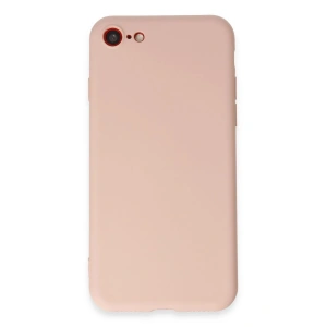 Mey İthalat® iPhone 7 Kılıf First Silikon - Pudra