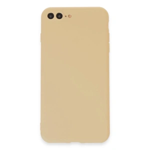 Mey İthalat®  iPhone 7 Plus Kılıf First Silikon - Gold