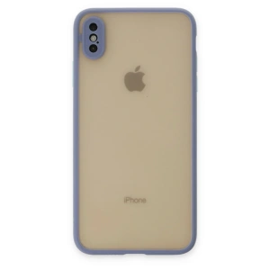 Mey İthalat®  iPhone X Kılıf Montreal Silikon Kapak - Gri