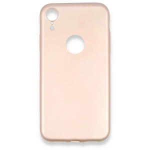 Mey İthalat®  iPhone XR Kılıf First Silikon - Rose Gold