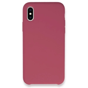 Mey İthalat® iPhone XS Max Kılıf Lansman Legant Silikon - Fuşya