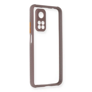 Mey İthalat®   Mi 10T Pro Kılıf Miami Şeffaf Silikon - Açık Mor
