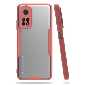 Mey İthalat®   Mi 10T Pro Kılıf Platin Silikon - Pembe