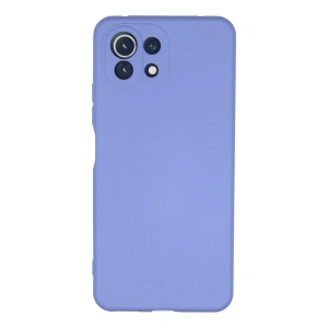 Mey İthalat®   Mİ 11 Lite Kılıf Nano içi Kadife Silikon - Lila