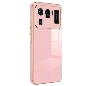 Mey İthalat®   Mi 11 Ultra Kılıf Volet Silikon - Pembe
