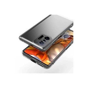 Mey İthalat®   Mi 11T Pro Kılıf Lüx Şeffaf Silikon