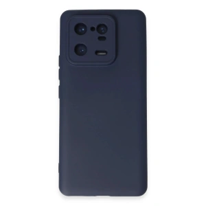Mey İthalat®   Mi 13 Pro Kılıf Nano içi Kadife Silikon - Lacivert