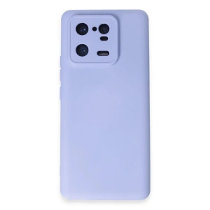 Mey İthalat®   Mi 13 Pro Kılıf Nano içi Kadife Silikon - Lila