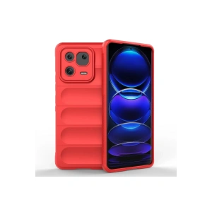 Mey İthalat®   Mi 13 Pro Kılıf Optimum Silikon - Kırmızı