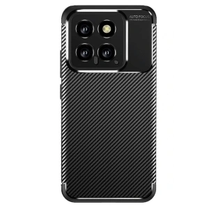Mey İthalat®   Mi 14T Kılıf Auto Focus Karbon Kapak - Siyah