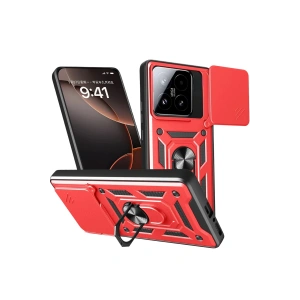 Mey İthalat®   Mi 15T Pars Lens Yüzüklü Silikon - Kırmızı