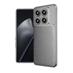 Mey İthalat®   Mi 15T Pro Auto Focus Karbon Kapak - Gri