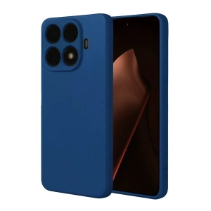 Mey İthalat®   Mi 15T Pro Nano içi Kadife Silikon - Lacivert