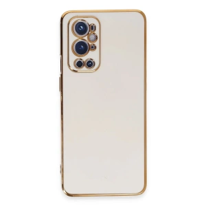 Mey İthalat® One Plus 9 Pro Kılıf Volet Silikon - Beyaz