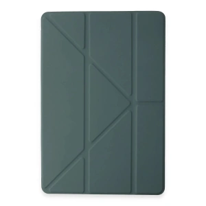 Mey İthalat®   Pad 6 Kılıf Kalemlikli Mars Tablet Kılıfı - Koyu Yeşil
