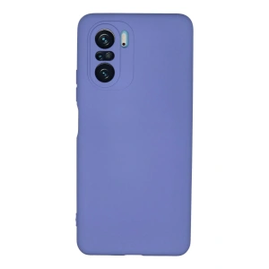 Mey İthalat®   Poco F3 Kılıf Nano içi Kadife Silikon - Lila