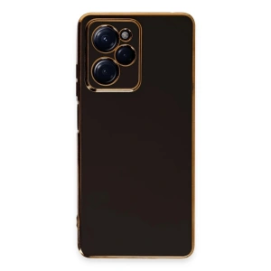 Mey İthalat®   Poco X5 Pro 5G Kılıf Volet Silikon - Siyah