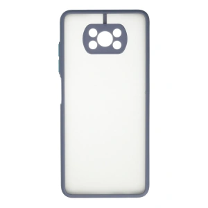 Mey İthalat®   Pocophone X3 Kılıf Montreal Silikon Kapak - Gri