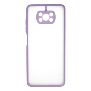 Mey İthalat®   Pocophone X3 Kılıf Montreal Silikon Kapak - Mor