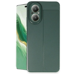 Mey İthalat®  Realme 12 Lite Kılıf Auto Focus Kapak - Koyu Yeşil