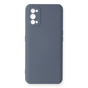 Mey İthalat®  Realme 7 Pro Kılıf Nano içi Kadife Silikon - Gri