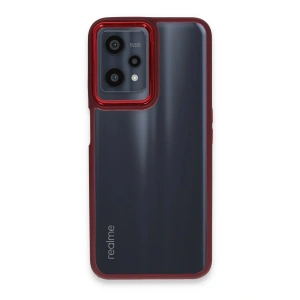 Mey İthalat® Realme 9 Pro 5G Kılıf Dora Kapak - Kırmızı