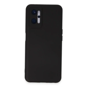 Mey İthalat®  Realme 9i 4G Kılıf Nano içi Kadife Silikon - Siyah