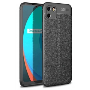 Mey İthalat® Realme C11 Kılıf Auto Focus Kapak - Siyah