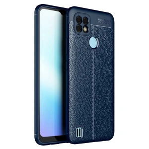 Mey İthalat®  Realme C25 Kılıf Auto Focus Kapak - Lacivert